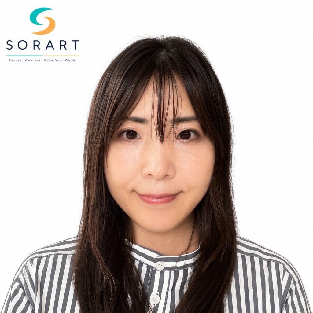 SORART代表 長谷川紘子 プロフィール写真